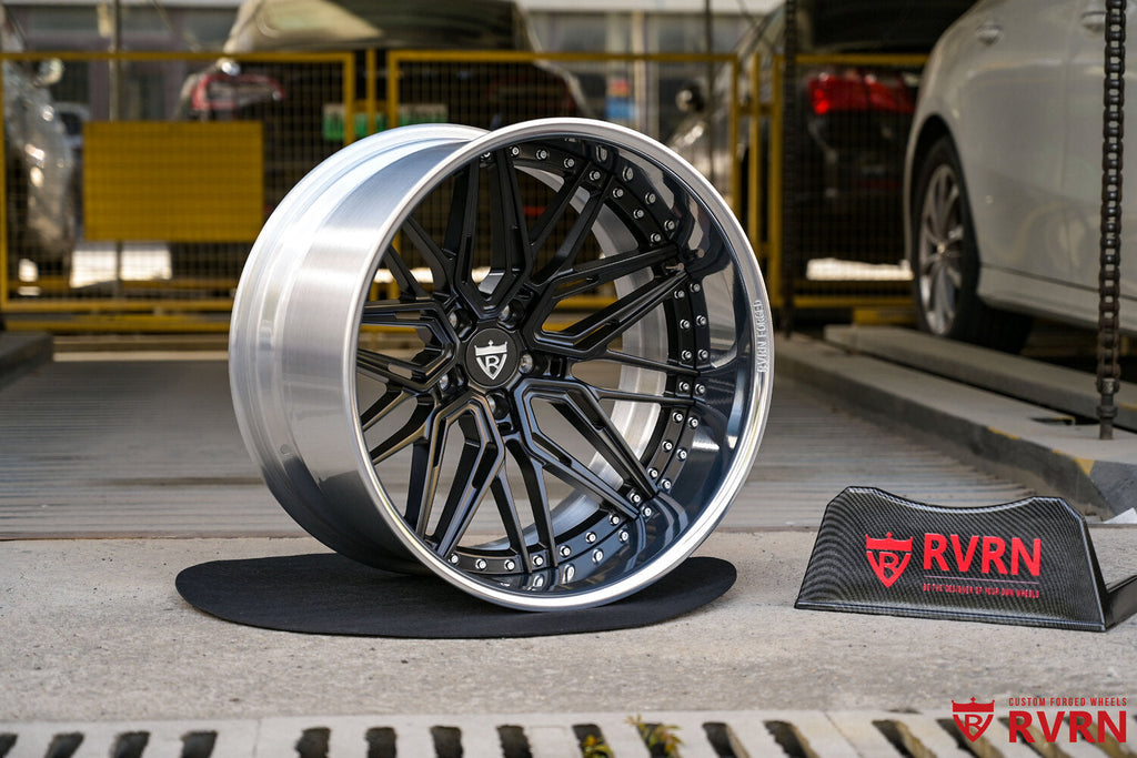 1998 Holden Commodore Maloo Utility Custom Deep Dish Polished Forged Wheels: RV-T081