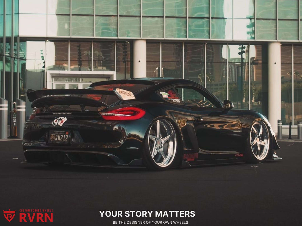 Full Custom 2014 Porsche Cayman Widebody with 5 Spoke Wheels RV-DP02