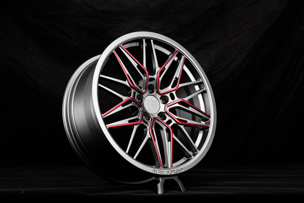 2012 AUdi Q5 Sport Custom Matte Gunmetal Forged Wheels: RV-MS808