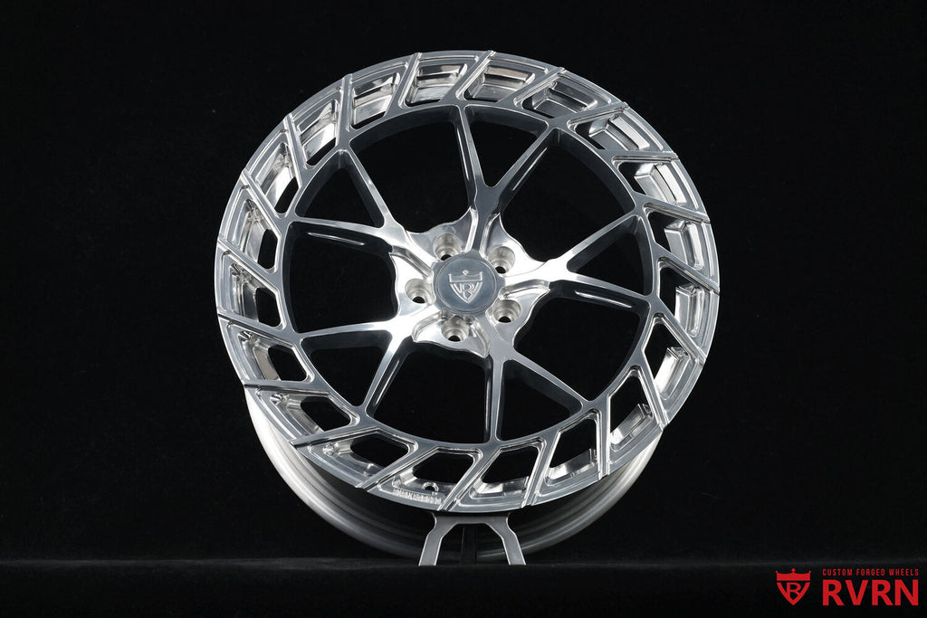 2018 Audi Sq5 Custom Polished Aluminum Forged Wheels: RV-MC23