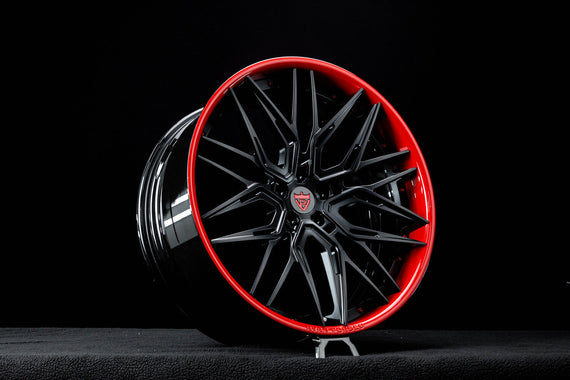 2024 Bmw Xm Label Red Custom Concave Matte Black Forged Wheels: RV-T081
