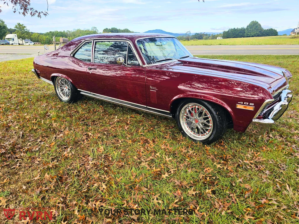 1970 Chevy Nova on RVRN Forged Step Lip Deep Dish Wheels RV-T081