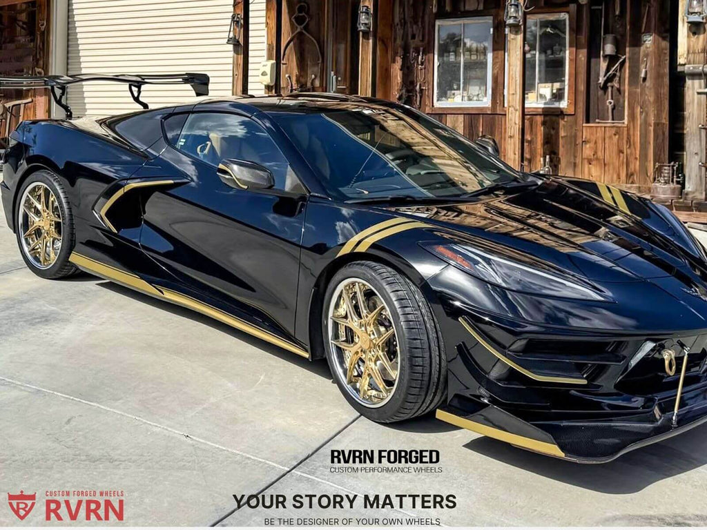 2020 Corvette C8 Z51 on RVRN Custom Forged Wheels RV-DR08