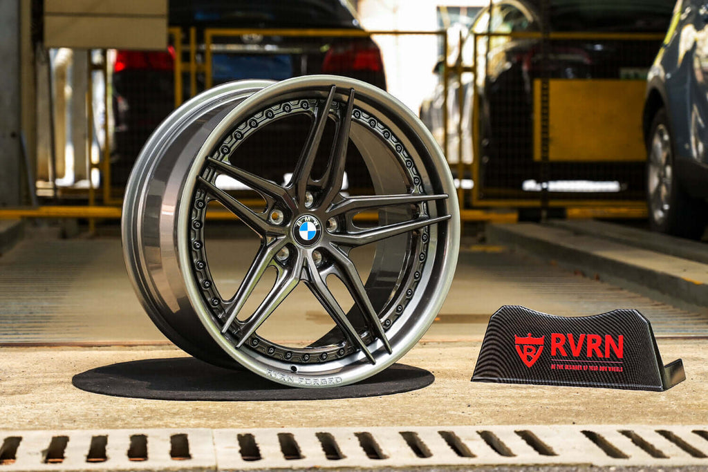 2019 BMW M850i Xdrive Custom 5 Spoke Dark Gunmetal Forged Wheels: RV-DP03