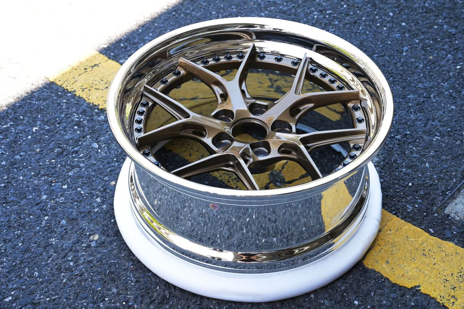 Unique custom design of RV-DR08D wheels, perfectly suited for 1958 Camaro