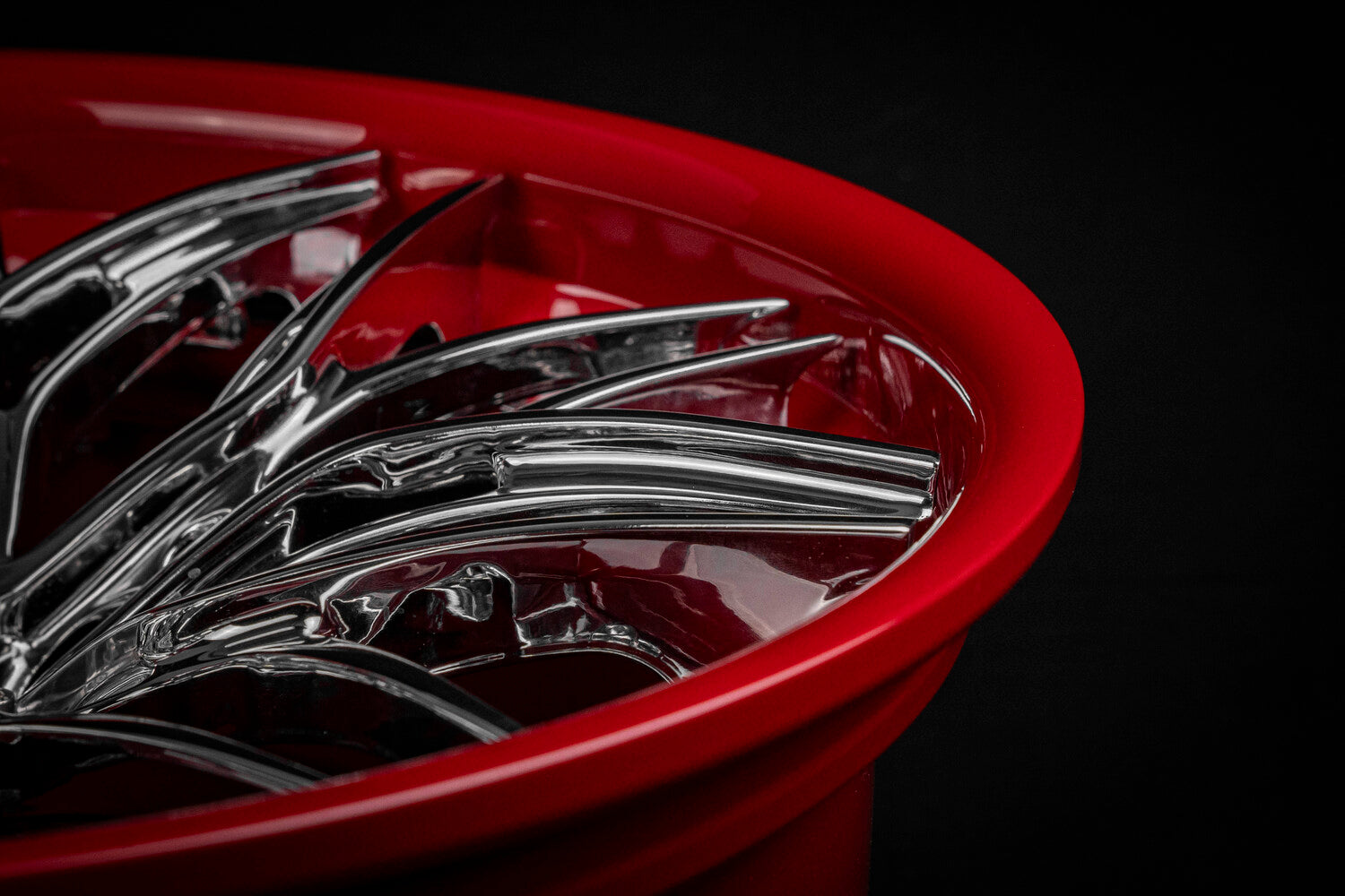 Side profile of RV-C081 wheels on 1963 Ford Galaxie