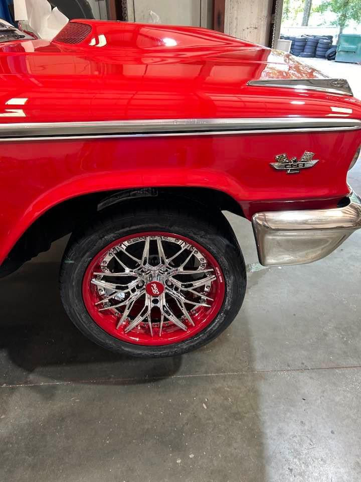 Classic car wheels custom angle – chrome RV-C081 for Galaxie