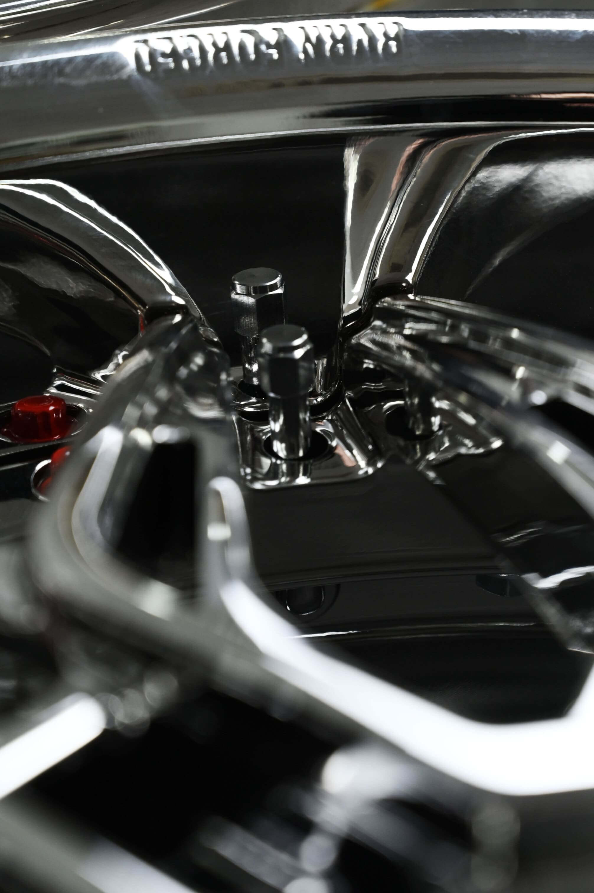 Aggressive fitment and stance on 1973 Camaro with RV-T081 setup