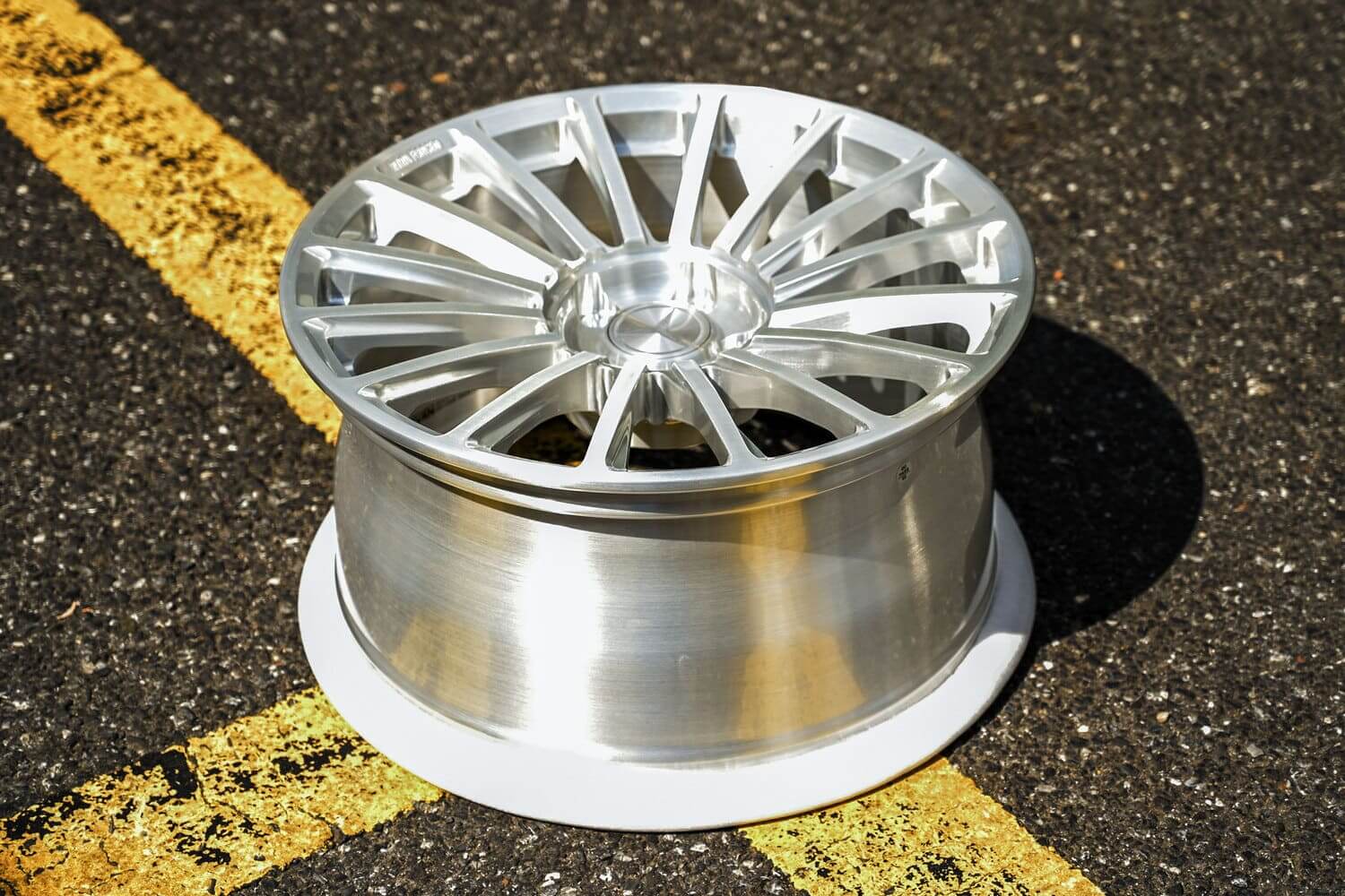 Brushed silver forged wheels for Mercedes Benz SL500