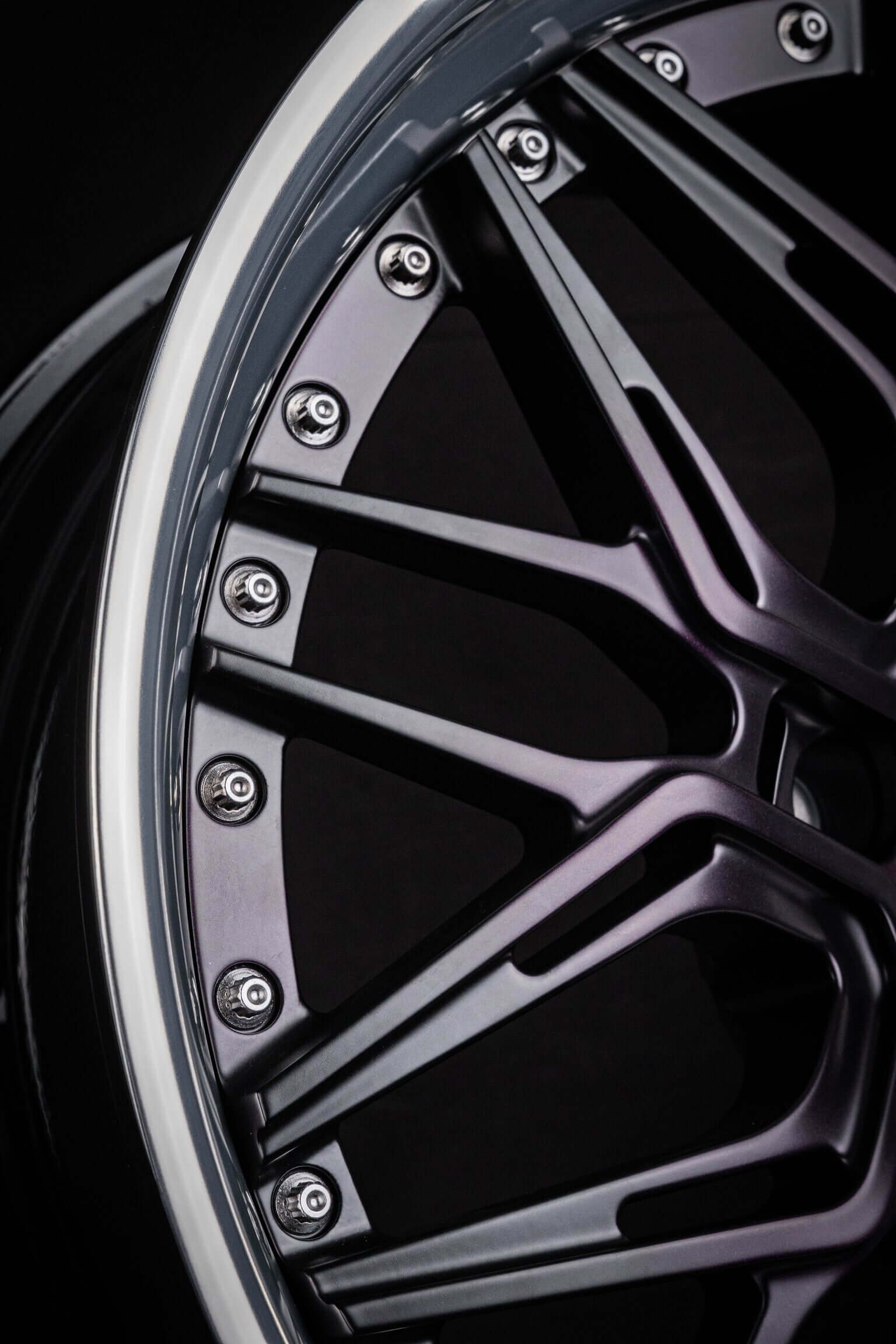 Forged custom color RV-T081 wheels for 2015 Camaro SS