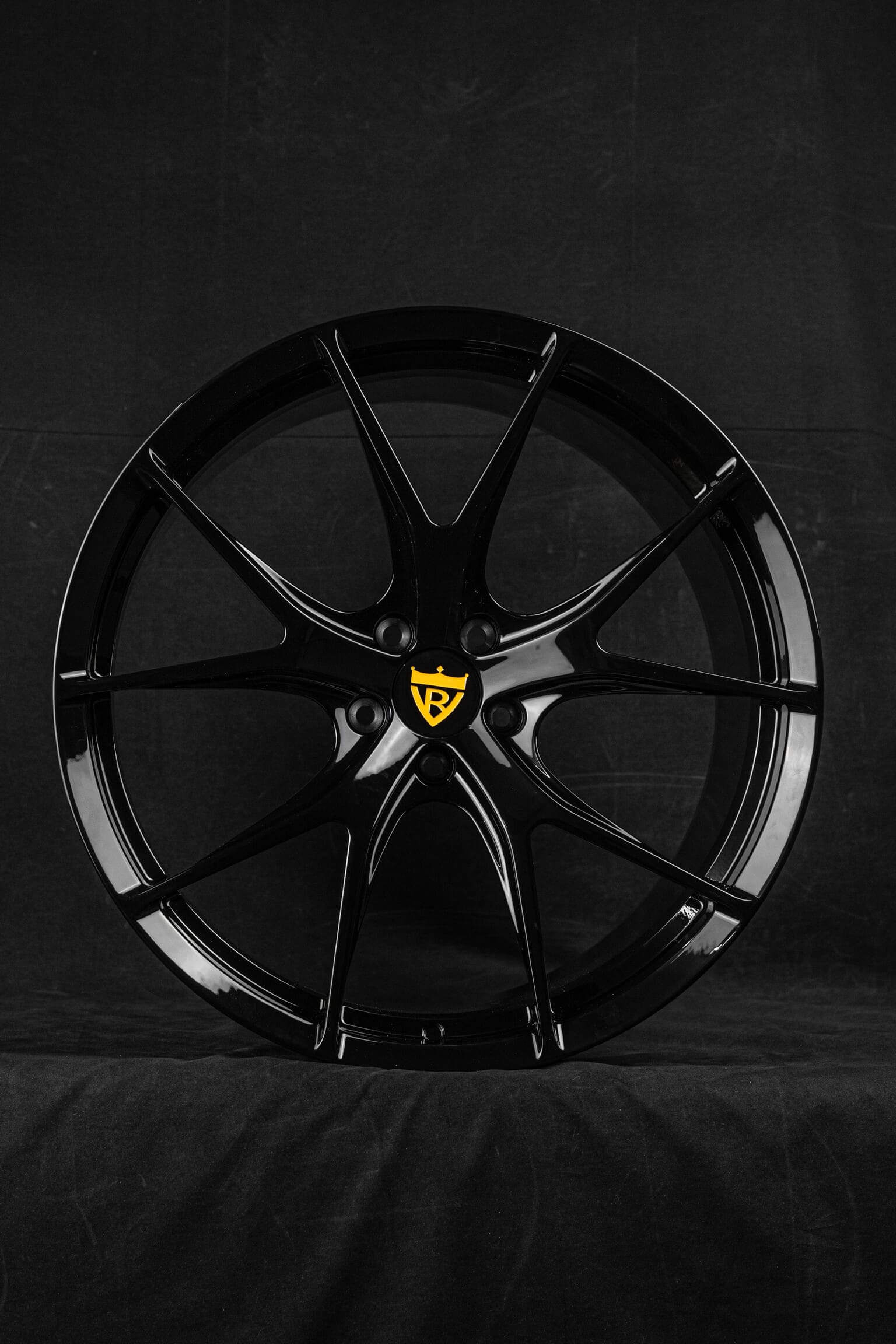 Two-piece forged AMG GT wheels by RVRN