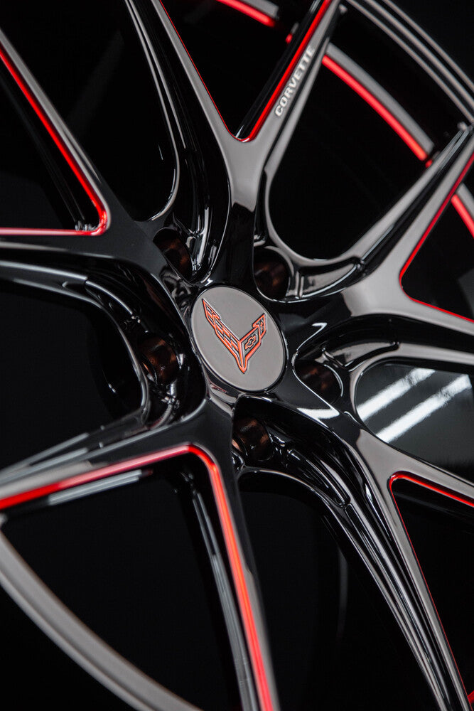 RVRN Wheels custom Corvette C8 Z51 rims 19x8.5 20x11 forged