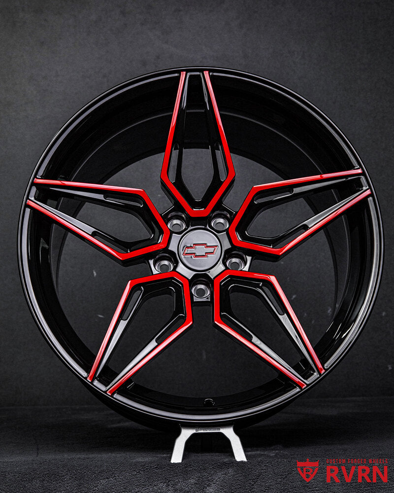 RVRN forged wheels making Camaro ZL1 show-ready with aggressive styling