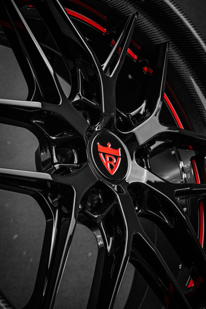 Installed RV-DR08D wheels on 2023 Ford F150 Shelby Super Snake
