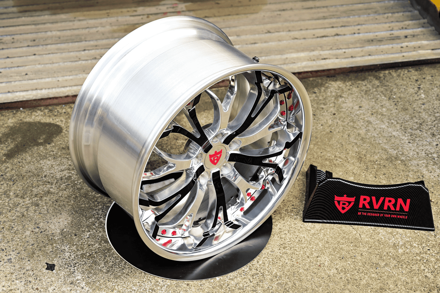 Deep lip forged rear wheel for Corvette C8 – 20x11 RV-DL09 design