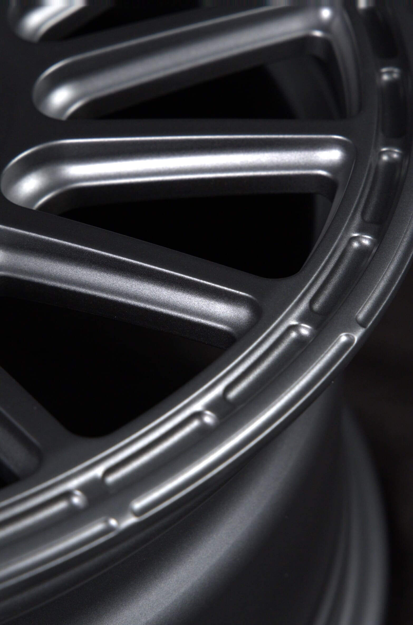 RVRN branded center cap on forged Toyota wheel