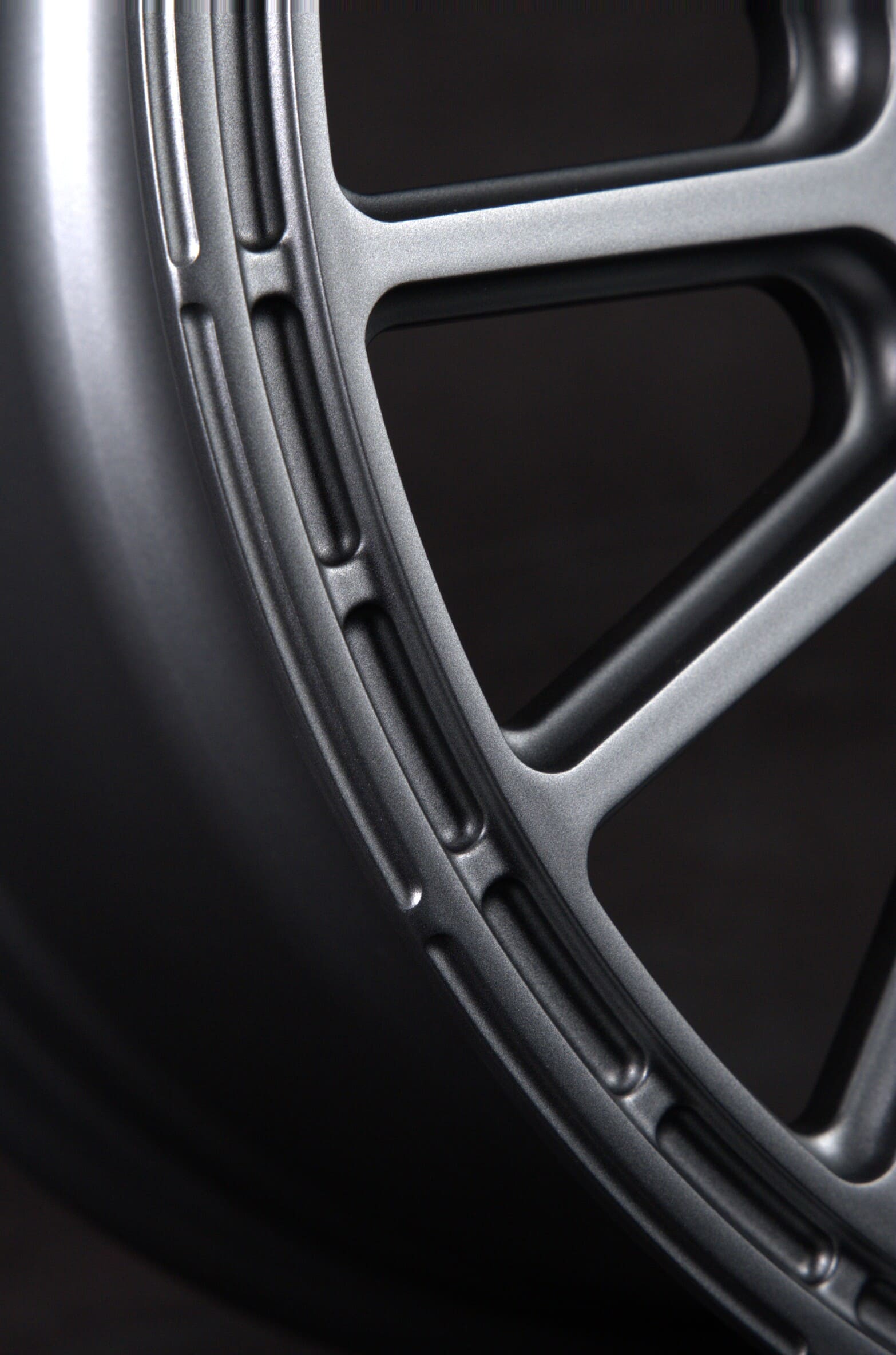 Top view of RVRN RV-MT117 wheel for Toyota RAV4 Prime