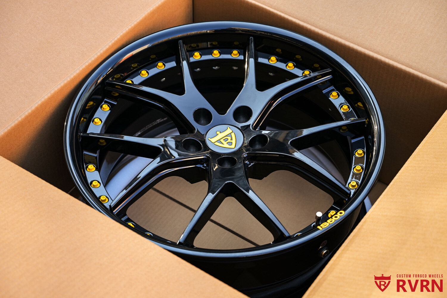 Lexus wheels RV-DC24 side profile, 19x10 custom forged design