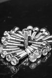 Crystal Shiny Screws for Dodge Dakota R/T Wheels with rhinestones for custom-forged 6 lug rims in 17-26 inch sizes.