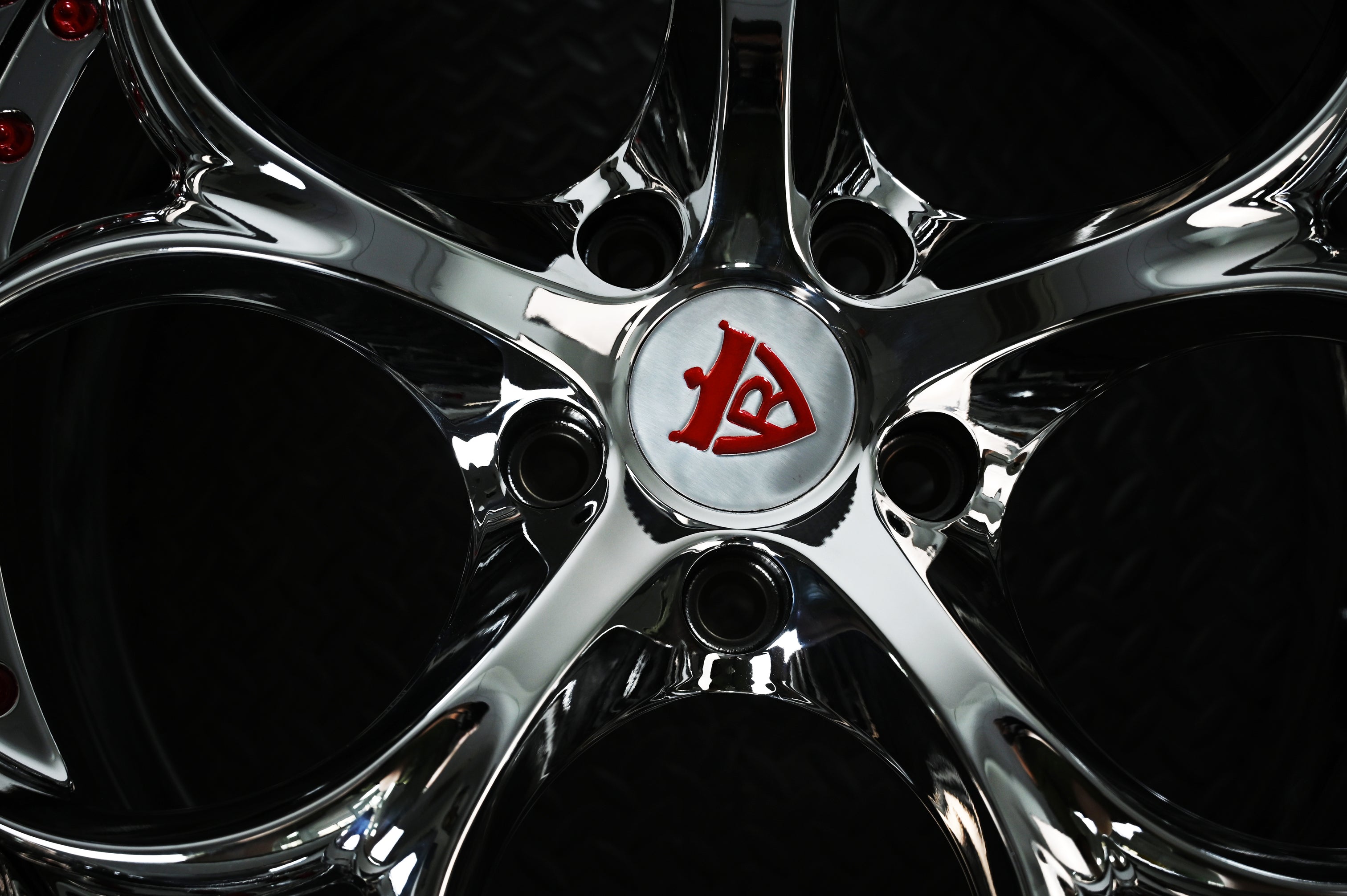 2019 Corvette C7 Z06 Custom  Forged Wheels-RVRN RV-DS016 Forged 2-pieces chrome and red-rims