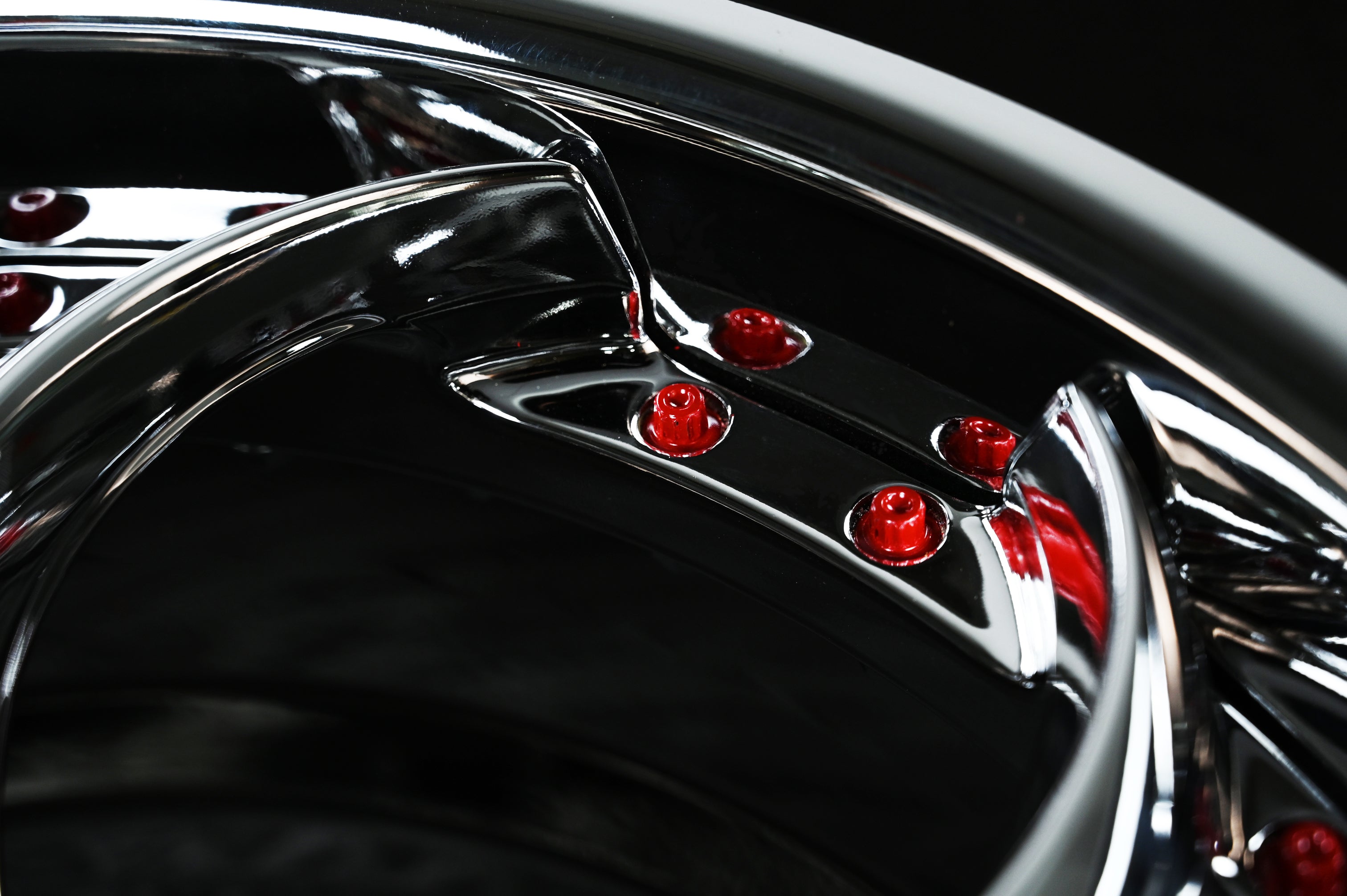 2019 Corvette C7 Z06 Custom Chrome Wheels-RVRN RV-DS016 Forged 2pc rims-red