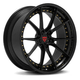 2014-2019 Corvette C7 Z06, Stingray, Z51 models Custom Aftermarket Wheels with gloss black finish