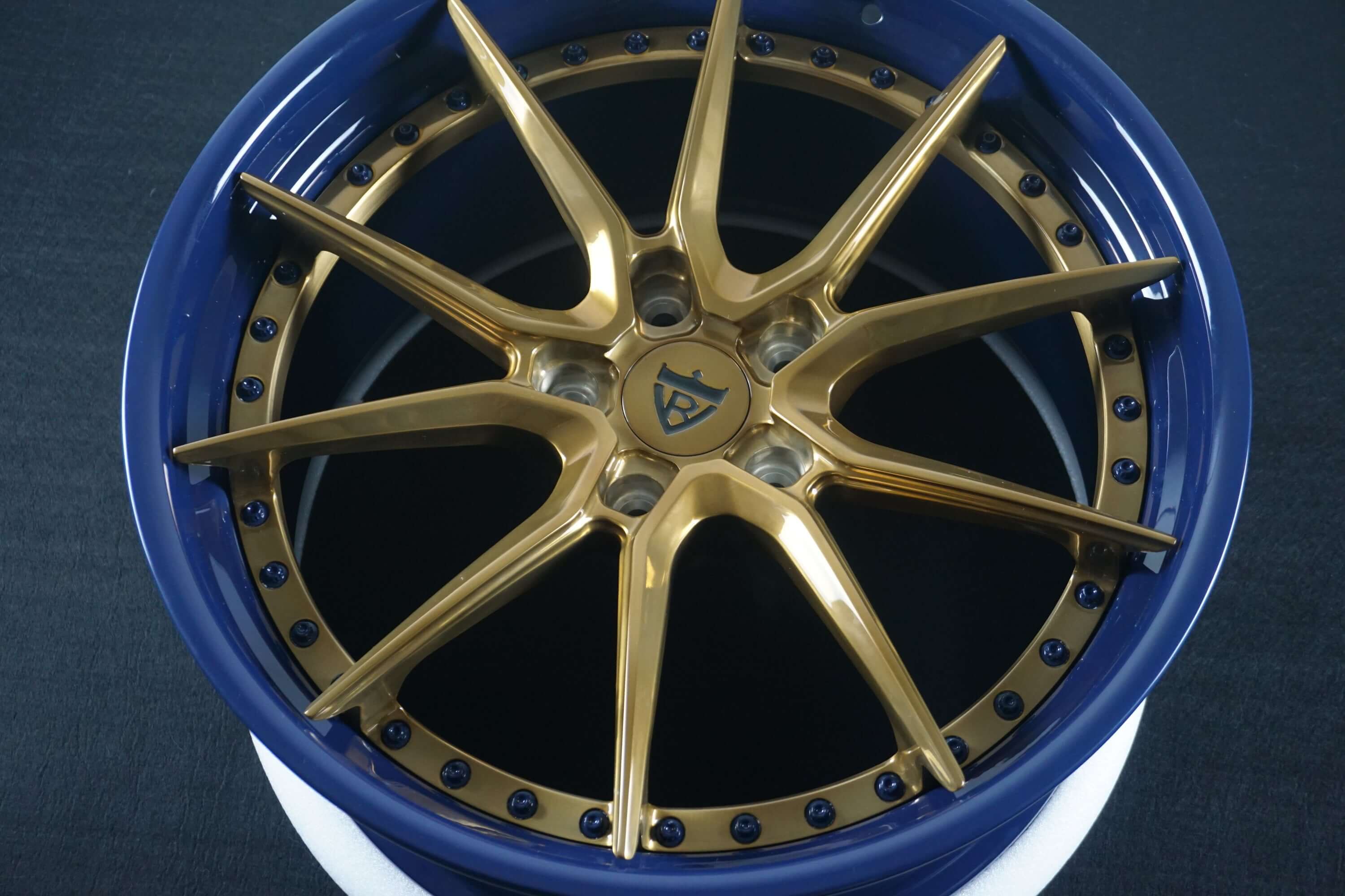 10-spoke clean design RVRN wheels for Aston Martin Vanquish luxury sports cars