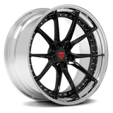 Chrome and black dual-tone RVRN forged wheels for Tesla Model S – RV-DB082