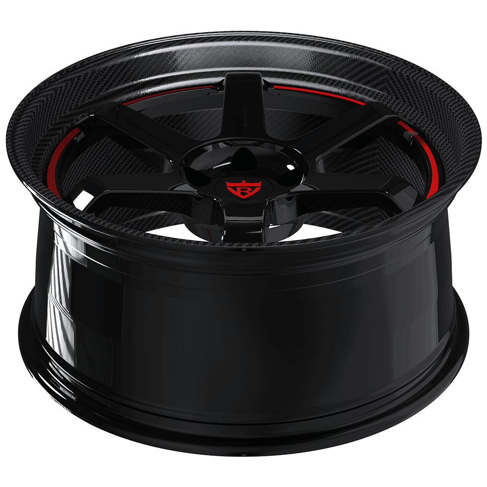 CUSTOM FORGED 2-PIECE 6 SPOKE WHEELS: RV-DF37