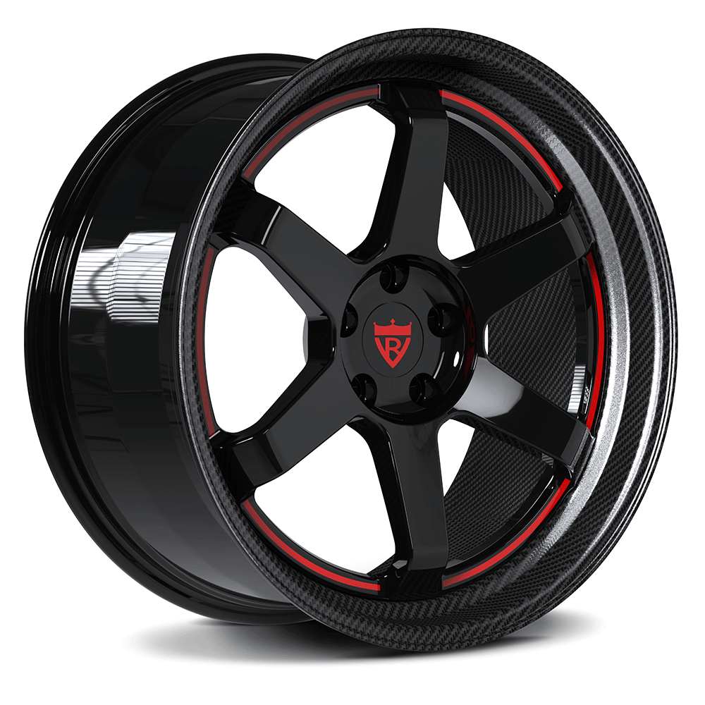 CUSTOM FORGED 2-PIECE 6 SPOKE WHEELS: RV-DF37