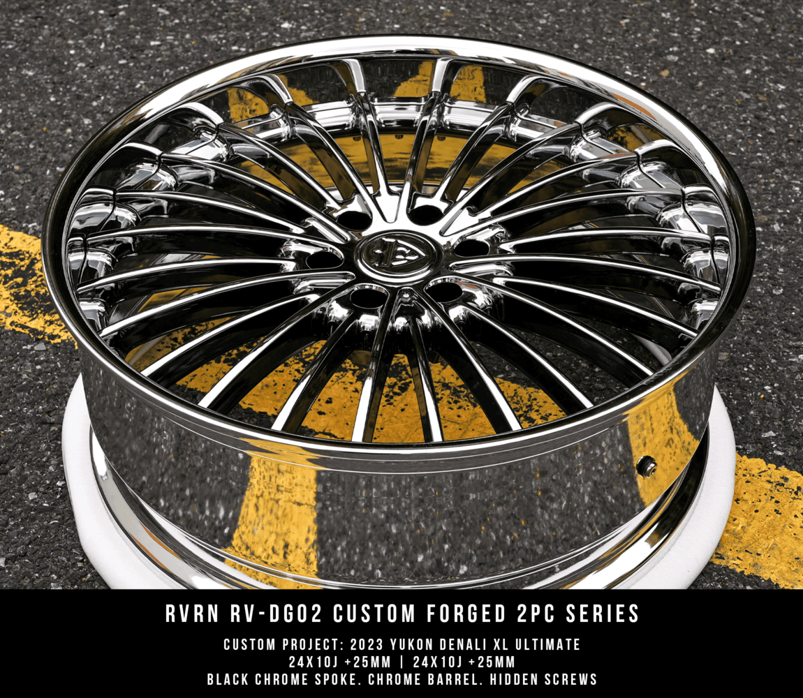 CUSTOM FORGED 2-PIECE WHEELS: RV-DG02