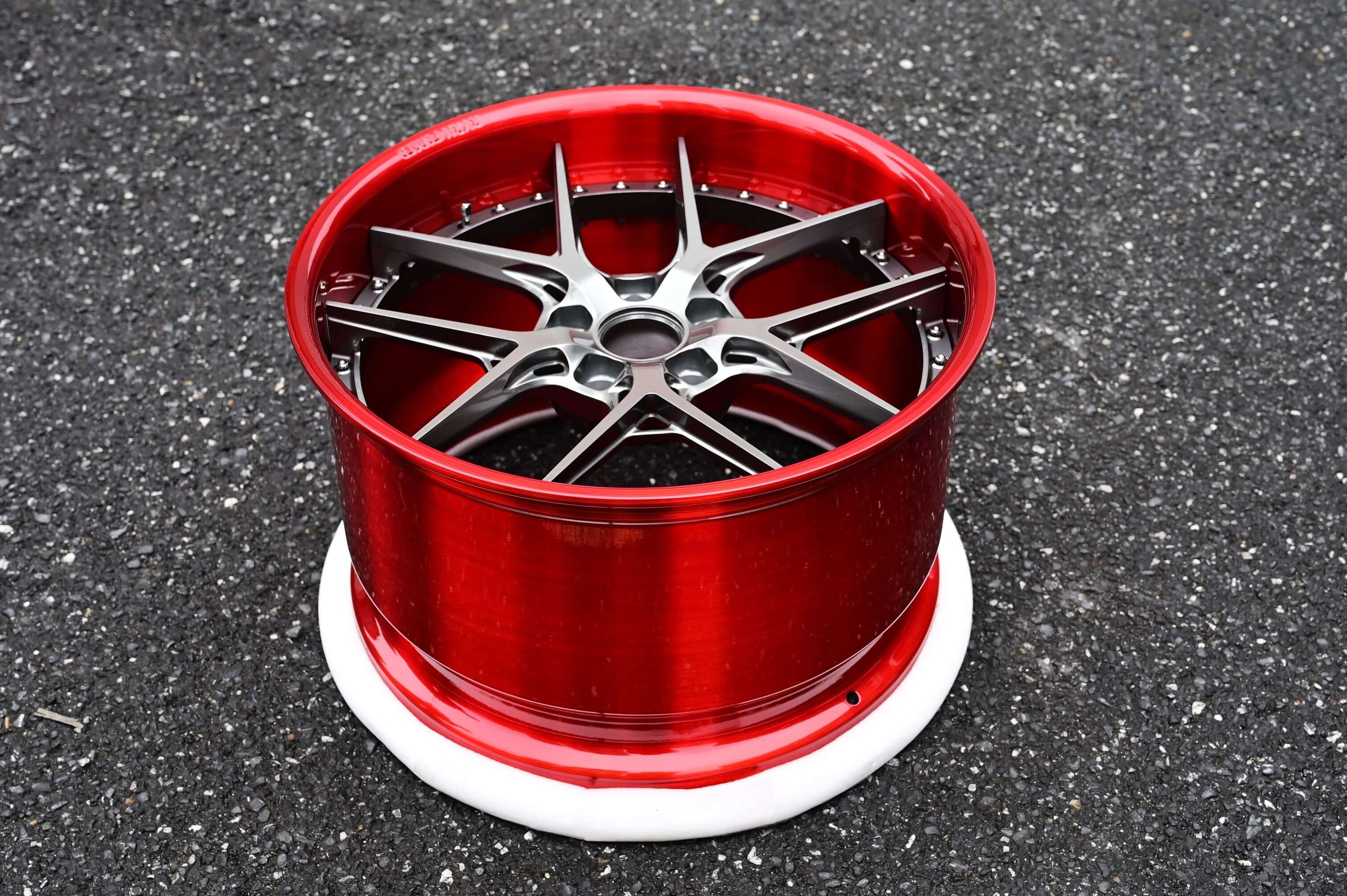 RVRN RV-DR08 wheels with 20inch staggered size setup – perfect for C5 Corvette track builds