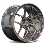 CUSTOM FORGED MONOBLOCK CHROME WHEELS: RV-MR08