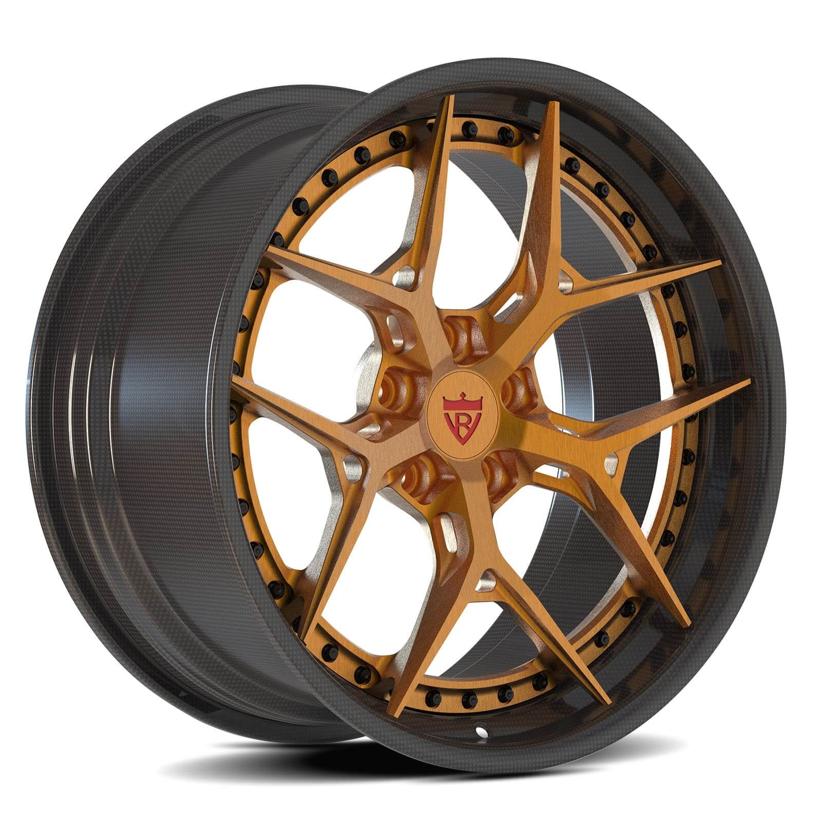 High-Performance 2-Piece Forged RV-DR08 Wheels custom built for Camaro ZL1