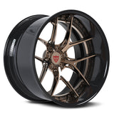 Bronze and Black custom wheels for your Chevy C10 truck, custom per order