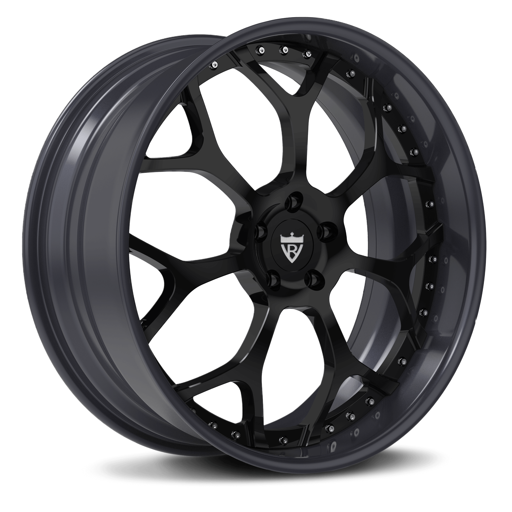 CUSTOM 2 PIECE FORGED WHEELS SERIES :  RV-DR300