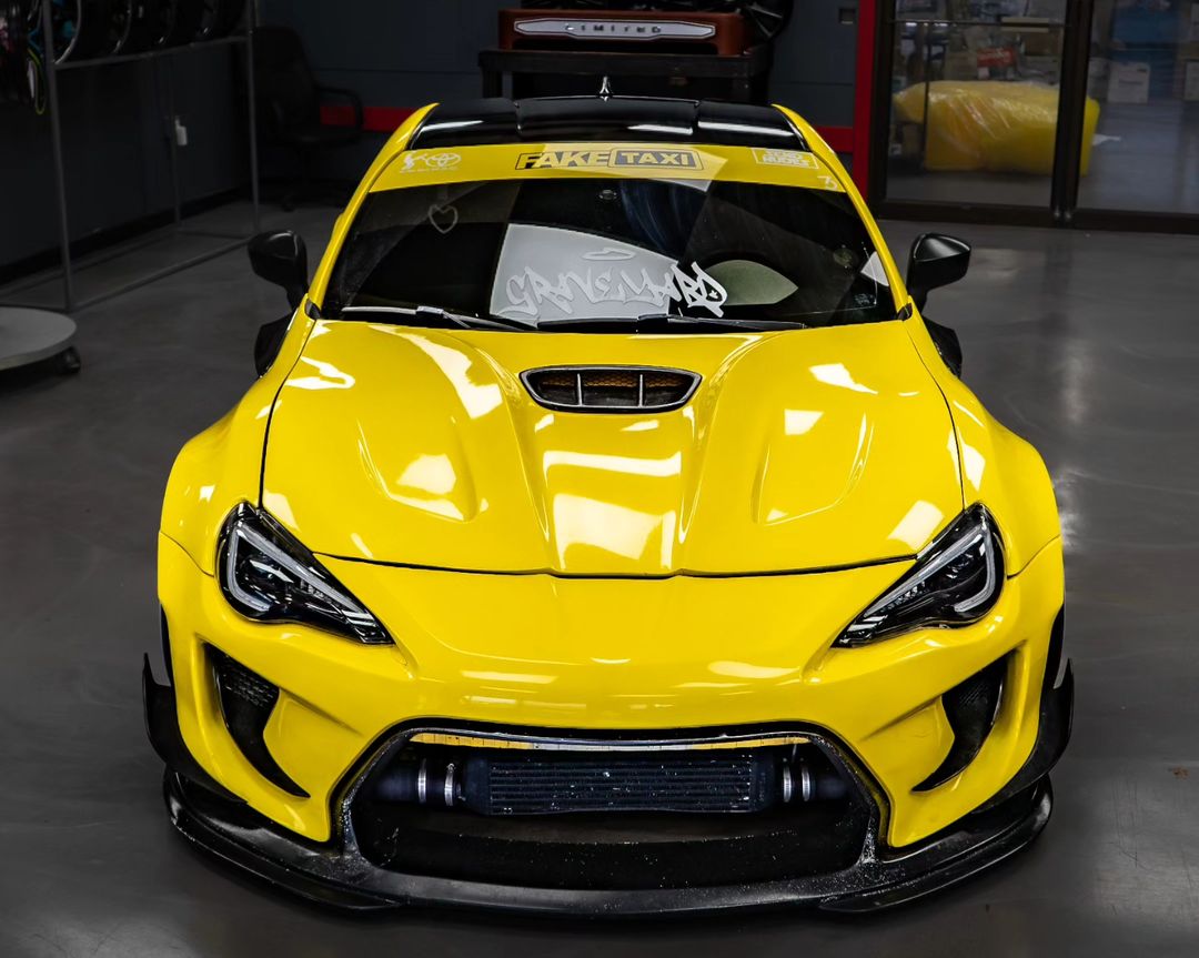 2015 Scion FRS Custom Aftermarket Deep Dish 2pc 5 Spoke jdm White RV-DS01 Series RVRN Wheel Forged