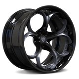 Custom forged wheels showcasing a sleek design, perfect for Corvette C8 aftermarket rims and performance.