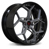 Classic Gunmetal Grey with black rims for 2020-2025 Corvette C8 models, custom built per order