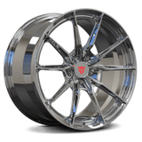 Custom Forged Monoblock Wheel RV-MB082 made from aerospace-grade forged 6061-T6 aluminum alloy with max concavity design