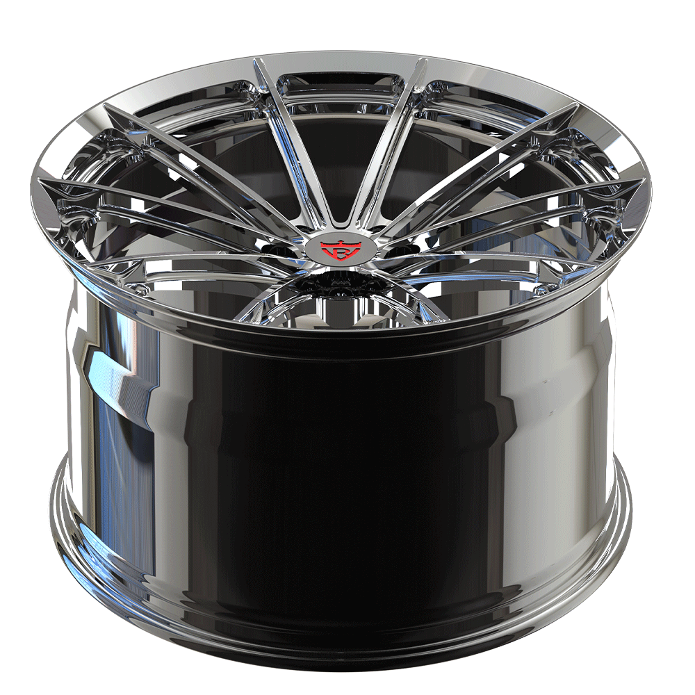 Concave Custom Forged Wheels for Corvette C8 Z06, E-Ray - RV-MC24 Chrome Rims-RVRN Forged Monoblock Wheels