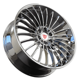 2024 GMC 3500 Chrome Truck Rims-RVRN Custom Forged Monoblock Wheels