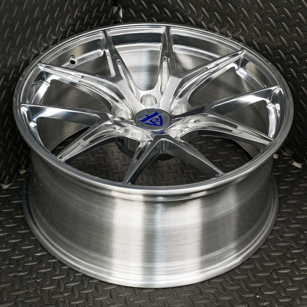 MH051-Concave Rims for BMW: custom forged monoblock performance lightweight polish wheels-RVRN Forged