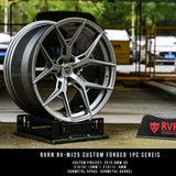 2015 BMW X5 Custom Forged Monoblock Wheels-RVRN RV-MJ25 Series in 21inch staggered size. Concave rims