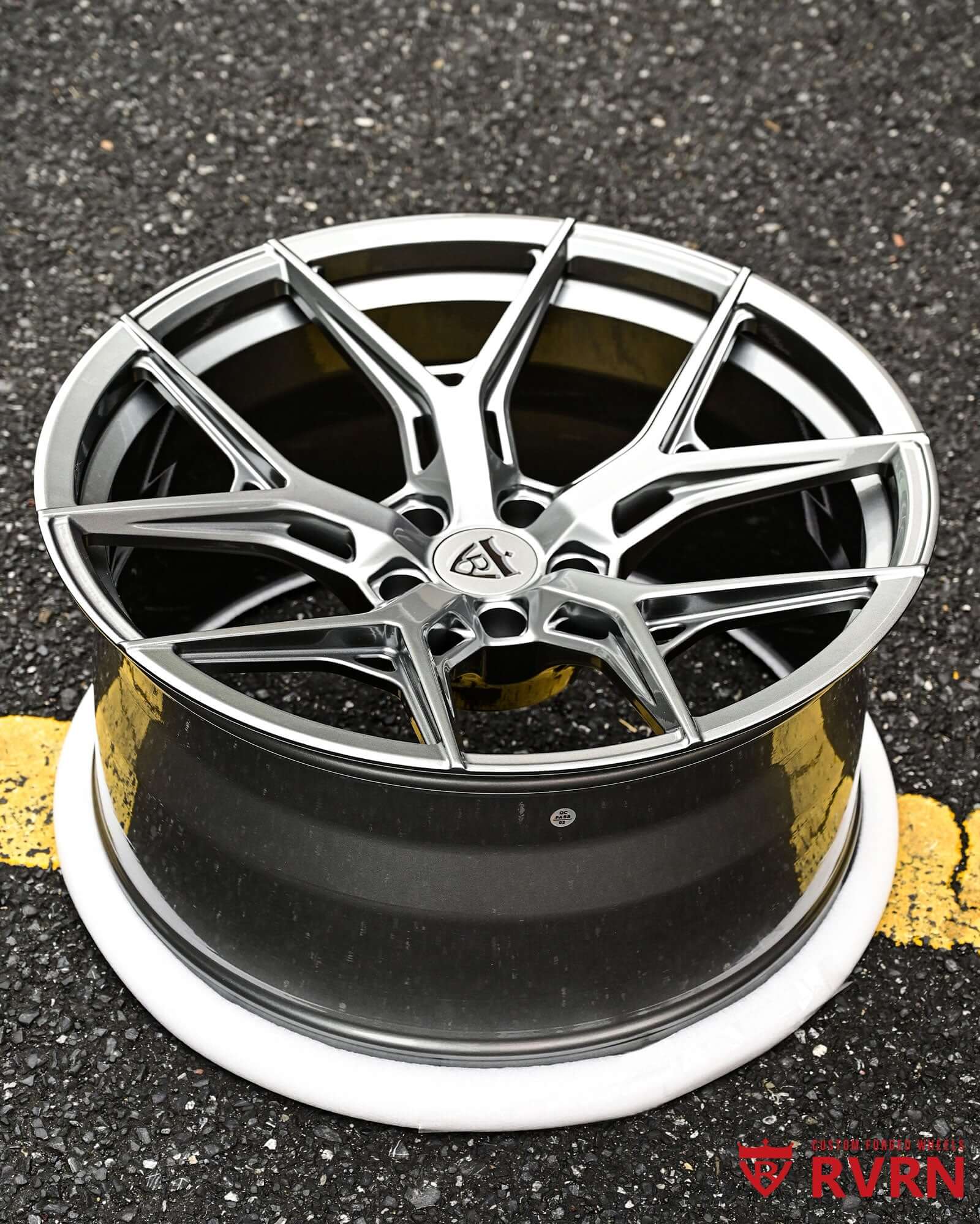 Custom forged concave wheels for 2015 BMW X5 in gunmetal finish, 21-inch staggered rims– RVRN Wheels