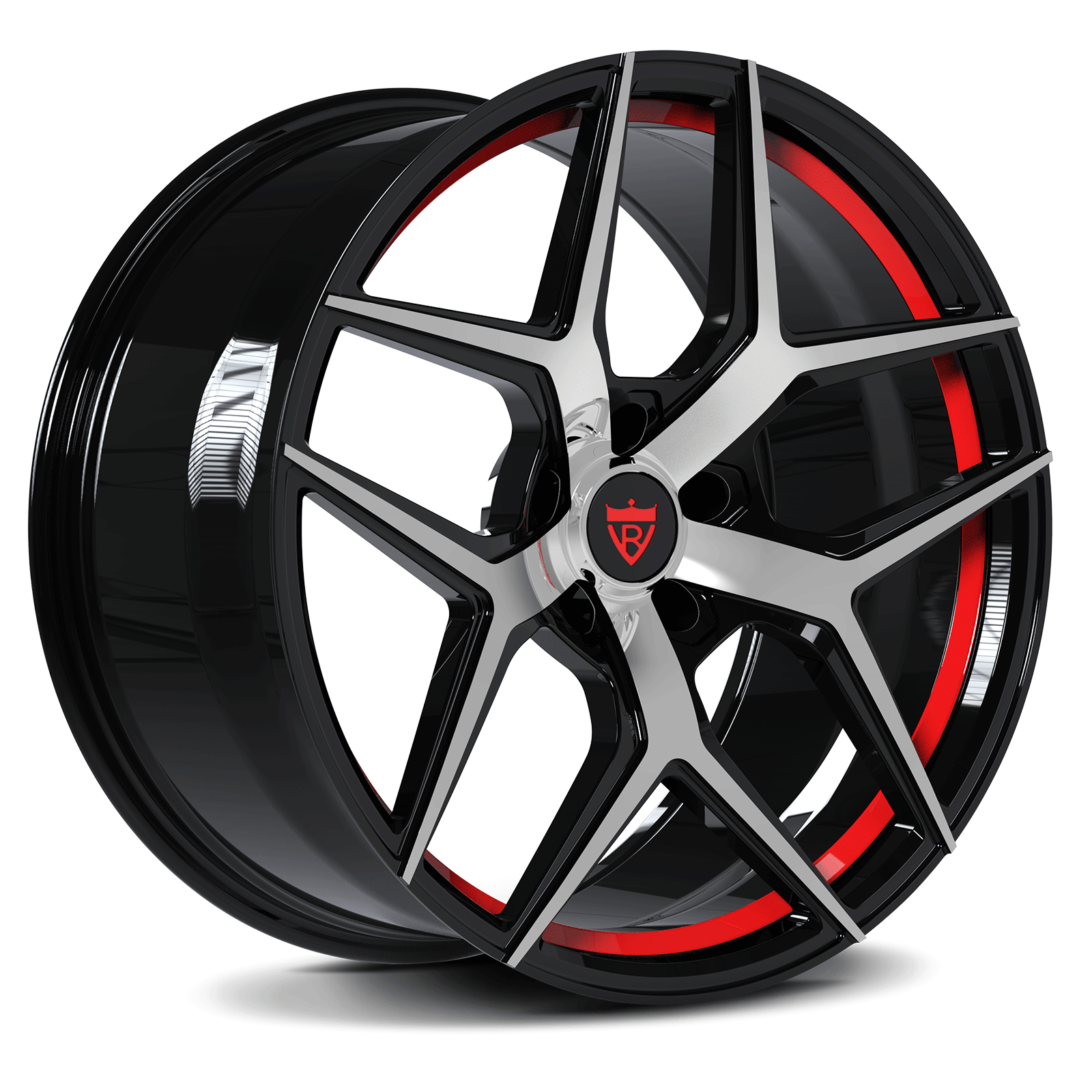 Tesla Model y 21-inch wheels,custom forged aftermarket performance rims for your Tesla Model x, y, s,3. Custom per order with black and red color