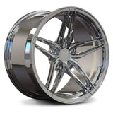 CUSTOM FORGED MONOBLOCK 5 SPOKE WHEELS: RV-MP03