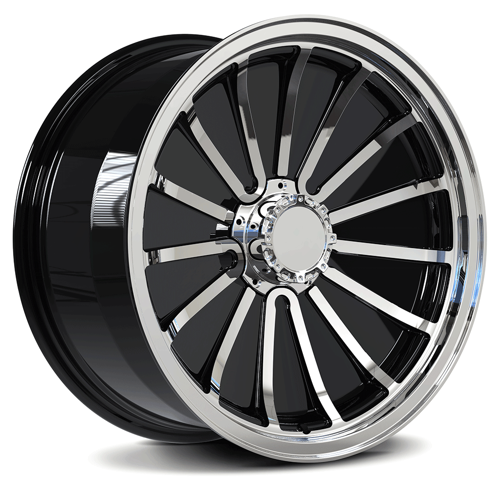 Custom forged monoblock wheel RV-MR04 with deep dish design for Toyota Tundra trucks, crafted from aerospace-grade 6061-T6 aluminum.
