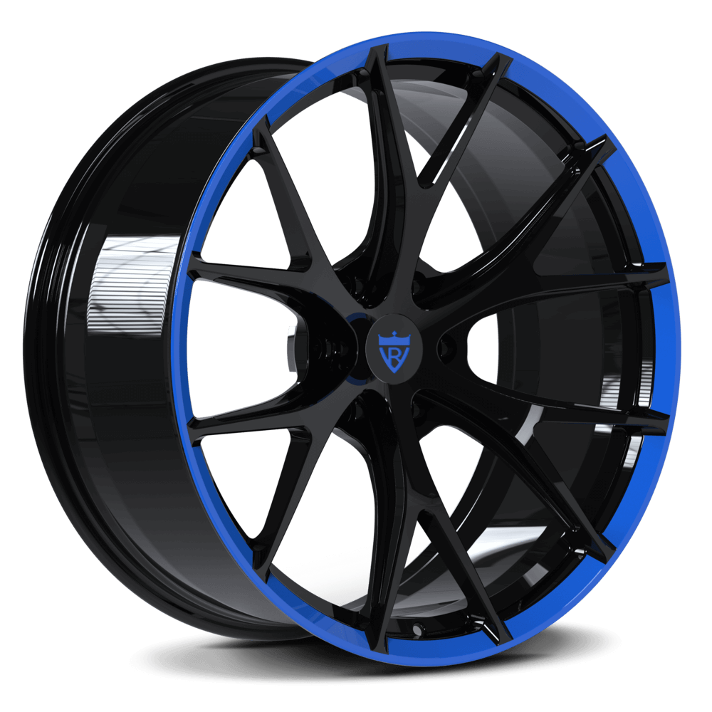 Custom forged monoblock wheel for Dodge Ram 1500 and 2500 trucks, features Y-spoke design and 6-lug fitment.