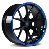 Custom forged monoblock wheel for Dodge Ram 1500 and 2500 trucks, features Y-spoke design and 6-lug fitment.